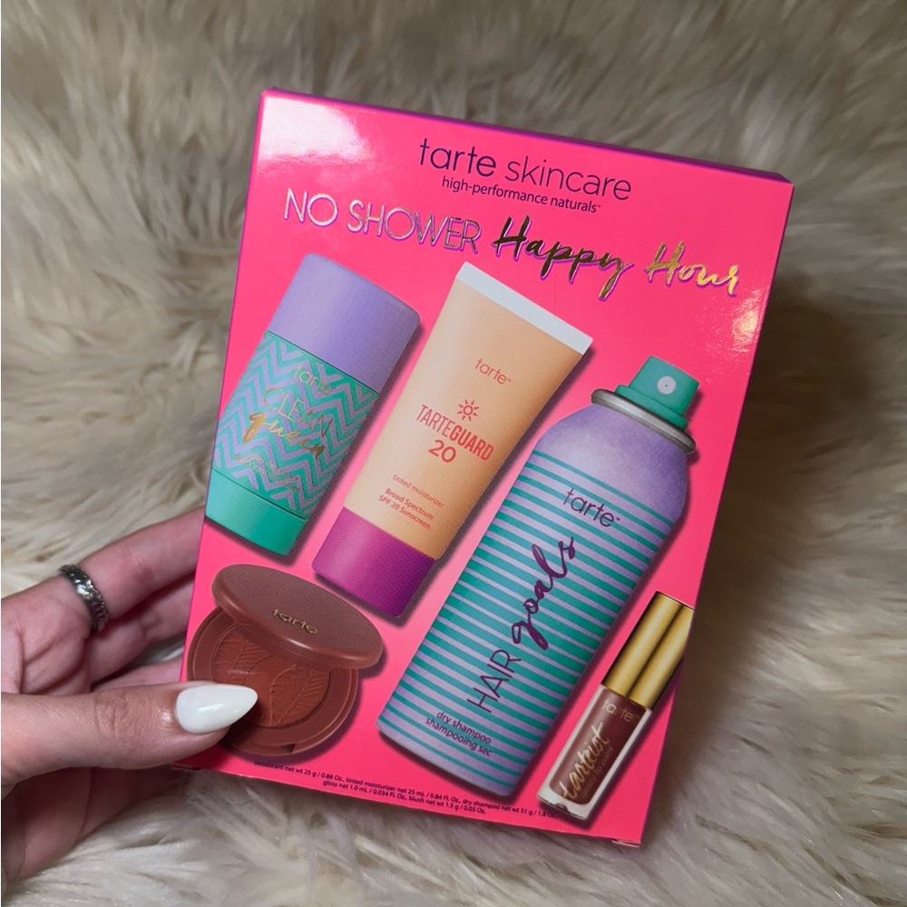 ☀️NEW Tarte No Shower Happy Hour Gift Set